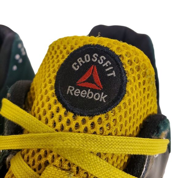 OREGON DUCKS Shoes Mens Size 11.5 Yellow Green REEBOK CROSSFIT Athletic Trainer main image 4